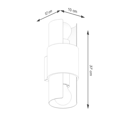 Kinkiet FLASH 2 biały Kinkiet FLASH 2 biały