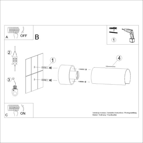 Kinkiet FLASH biały Kinkiet FLASH biały