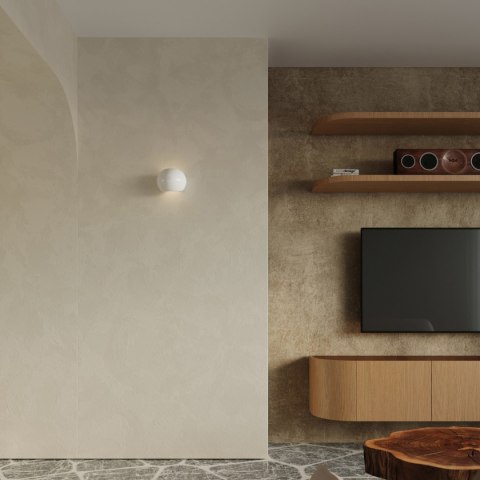 Kinkiet lakierowany GLOBE biały połysk Kinkiet lakierowany GLOBE biały połysk