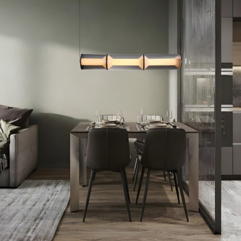 Lampa wisząca Aeris 3 linia dymna LED CCT