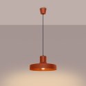Lampa wisząca BILO ochra czerwona