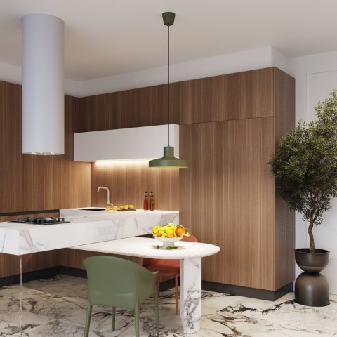 Lampa wisząca BILO zielona oliwka Lampa wisząca BILO zielona oliwka