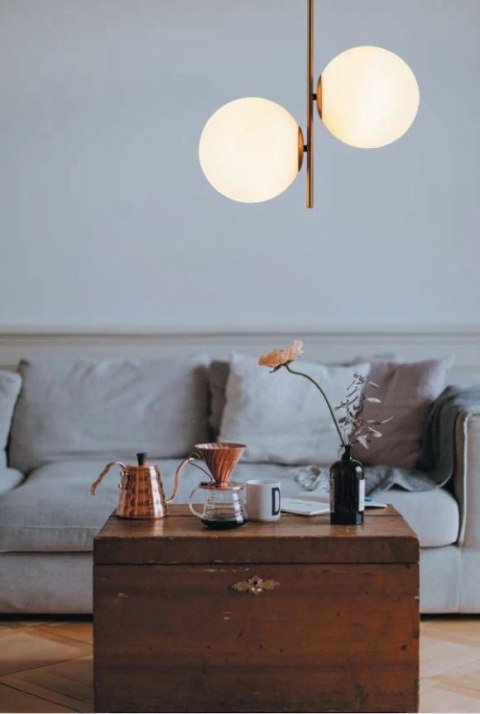 Lampa wisząca VENUS-2 mosiądz 44 cm Lampa wisząca VENUS-2 mosiądz 44 cm