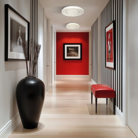 Plafon Tenaro 26 cm biały LED 4000K