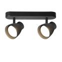 Dravo 2 spot czarny 2xGU10