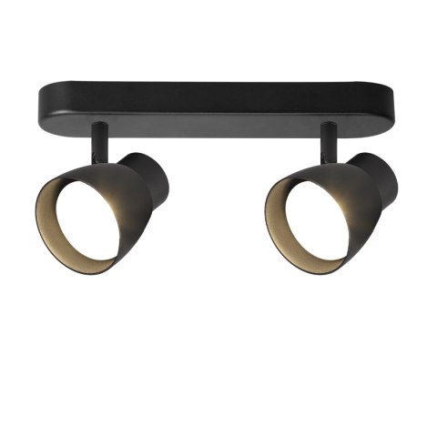 Dravo 2 spot czarny 2xGU10