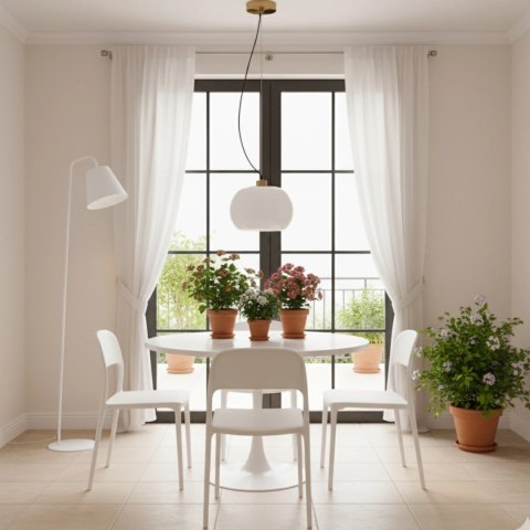 Lampa podłogowa ZEN F biała