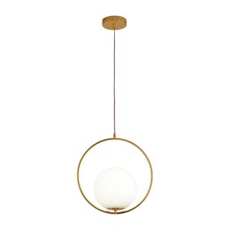 Lampa wisząca COSTA ROUND złota 35 cm