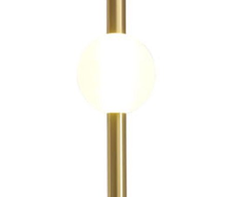 Lampa wisząca O-LINE LED 63 cm złoty połysk