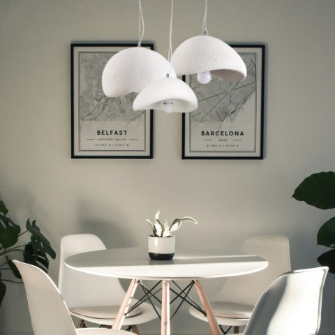 Lampa wisząca STONE biała 80 cm