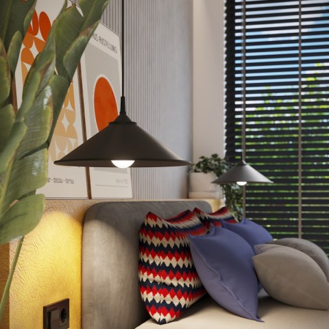 Lampa wisząca ZUMA czarna Lampa wisząca ZUMA czarna