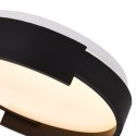 Plafon Halo 38 cm czarny LED CCT