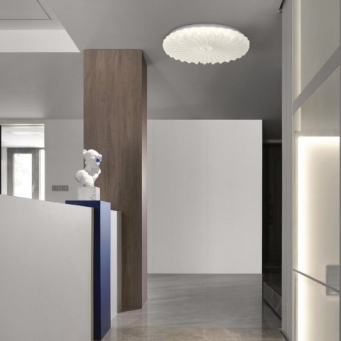 Plafon Zivora 33 cm biały LED 4000K