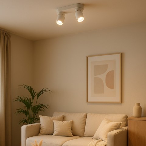 Pointa 3 spot biały 3xGU10