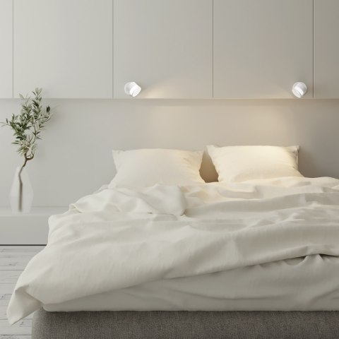 Spot Kendal 1 transparetny / biały GX53