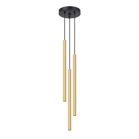 Lampa Wisząca PASTELO 3P złoty połysk Lampa Wisząca PASTELO 3P złoty połysk