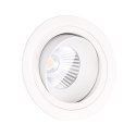 MAXLIGHT H0109 OPRAWA WPUSTOWA HIDEN BIAŁA IP32