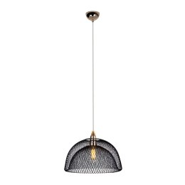 MAXLIGHT P0440 LAMPA WISZĄCA BREEZY CZARNY KLOSZ 36 cm