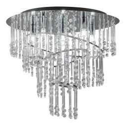 19154L TERRE LAMPA SUFITOWA CHROME