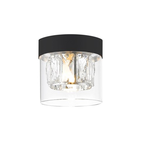 C0389-01A-P7AC GEM LAMPA SUFITOWA CZARNY MAT/MATT BLACK