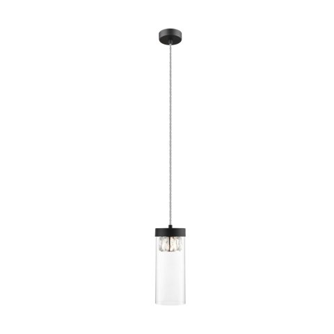 P0389-01D-P7AC GEM LAMPA WISZĄCA CZARNY MAT/MATT BLACK