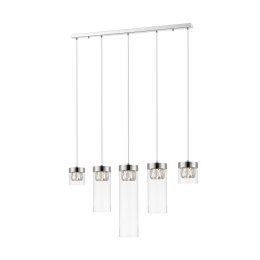 P0389-05E-B5AC GEM LAMPA WISZĄCA CHROME