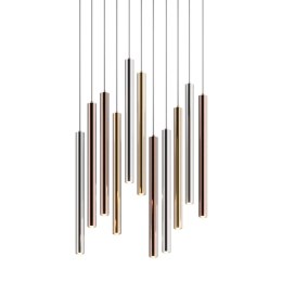 P0461-11A-B5SC LOYA LAMPA WISZĄCA CHROME+GOLD+COPPER