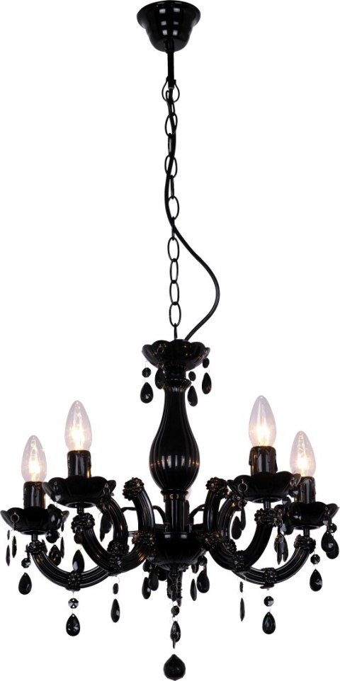 RLD94016-5B MAGNOLIA LAMPA WISZĄCA CZARNA/BLACK